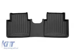 Specific rubber mats suitable for Honda CR-V 2018-2022, 4-piece set, black color, with 24-month warranty-image-6222750
