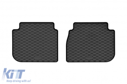 Specific rubber mats suitable for Honda CR-V e:HEV, PHeV after 2023, 4-piece set, black color-image-6229482