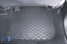 Specific rubber mats suitable for Honda CR-V e:HEV, PHeV after 2023, 4-piece set, black color-image-6229485