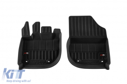 Specific rubber mats suitable for Honda e:NY1 after 2023, 3-piece set, black color, with 24-month warranty-image-6224057