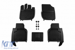 image-10-Specific rubber mats suitable for Honda HR-V e:HEV Advance, e:HEV Elegance after 2021, 4-piece set, black color