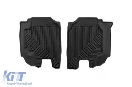 Specific rubber mats suitable for Honda HR-V e:HEV after 2021, 4-piece set, black color-image-6227230