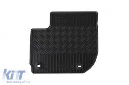 Specific rubber mats suitable for Honda HR-V after 2015, 4-piece set, black color-image-6228906