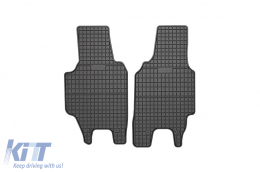 Specific rubber mats suitable for Honda HR-V e:HEV after 2021, 4-piece set, black color-image-6231067