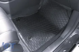 Specific rubber mats suitable for Honda ZR-V after 2023, 4-piece set, black color-image-6229372