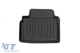Specific rubber mats suitable for Hyundai Elantra VII after 2020, 4-piece set, black color, with 24-month warranty-image-6223127