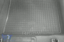 Specific rubber mats suitable for Hyundai Elantra after 2016, 4-piece set, black color-image-6228936
