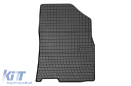 Specific rubber mats suitable for Hyundai Elantra after 2020, 4-piece set, black color-image-6230899