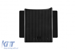 Specific rubber mats suitable for Hyundai H350 after 2015, 4-piece set, black color-image-6249488