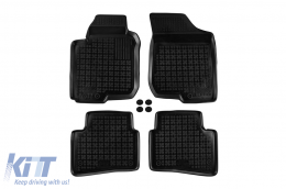 image-15-Specific rubber mats suitable for Hyundai i30, Kia Ceed, Proceed 2006-2012, 4-piece set, black color