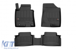 image-51-Specific rubber mats suitable for Hyundai i30 2012-2016 from Frogum 3D ProLine series, 3-piece set, black color, with 24-month warranty