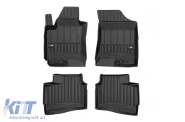 image-31-Specific rubber mats suitable for Hyundai i30 wagon 2007-2012, 4-piece set, black color, with 24-month warranty from Frogum 3D ProLine series.
