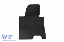 Specific rubber mats suitable for Hyundai i30 2012-2017, 4-piece set, black color-image-6248595
