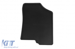 Specific rubber mats suitable for Hyundai i30 2012-2017, 4-piece set, black color-image-6248596