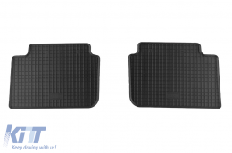 Specific rubber mats suitable for Hyundai i30 2012-2017, 4-piece set, black color-image-6248597