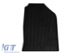 Specific rubber mats suitable for Hyundai i30 after 2017, i30 MHEV after 2021, Kia Ceed, Pro Ceed, X-Ceed after 2018, 4-piece set, black color-image-6249578