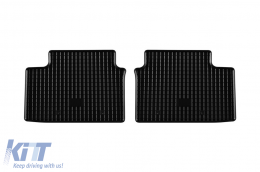 Specific rubber mats suitable for Hyundai i30 after 2017, i30 MHEV after 2021, Kia Ceed, Pro Ceed, X-Ceed after 2018, 4-piece set, black color-image-6249579