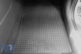 Specific rubber mats suitable for Hyundai Ioniq after 2017, 4-piece set, black color-image-6229038