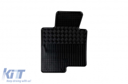 Specific rubber mats suitable for Hyundai Sonata after 2011, 4-piece set, black color-image-6228607