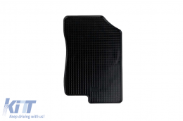 Specific rubber mats suitable for Hyundai Sonata after 2011, 4-piece set, black color-image-6228608