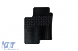Specific rubber mats suitable for Hyundai Sonata after 2005, 4-piece set, black color-image-6248614