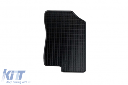 Specific rubber mats suitable for Hyundai Sonata after 2005, 4-piece set, black color-image-6248615