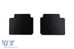 Specific rubber mats suitable for Hyundai Sonata after 2005, 4-piece set, black color-image-6248616