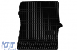 Specific rubber mats suitable for Hyundai Staria after 2021, 5-piece set, black color-image-6231430