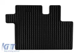 Specific rubber mats suitable for Hyundai Staria after 2021, 5-piece set, black color-image-6231431