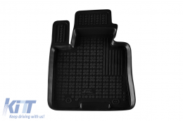 Specific rubber mats suitable for Hyundai Tucson 2015-2020, Kia Sportage 2015-2018, 4-piece set, black color-image-6215548