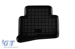 Specific rubber mats suitable for Hyundai Tucson 2015-2020, Kia Sportage 2015-2018, 4-piece set, black color-image-6215550