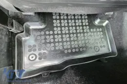 Specific rubber mats suitable for Hyundai Tucson IV HEV, PHEV after 2020, 4-piece set, black color-image-6215617