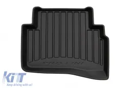 Specific rubber mats suitable for Hyundai Tucson 2015-2020, Kia Sportage after 2015, 4-piece set, black color, with 24-month warranty from Frogum 3D ProLine series.-image-6220717