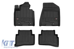 image-47-Specific rubber mats suitable for Hyundai Tucson III 2015-2020, KIA Sportage IV 2015-2018, 4-piece set, black color, with 24-month warranty