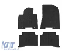 image-56-Specific rubber mats suitable for Hyundai Tucson 2015-2020, Kia Sportage after 2015, 4-piece set, black color