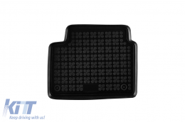 Specific rubber mats suitable for Hyundai Veloster after 2011, 4-piece set, black color-image-6215494