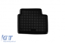Specific rubber mats suitable for Hyundai Veloster after 2011, 4-piece set, black color-image-6215495