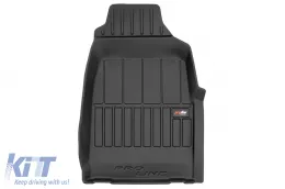 Specific rubber mats suitable for Isuzu D-max 2011-2019 from Frogum 3D ProLine series, 4-piece set, black color, with 24-month warranty-image-6222873
