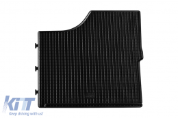 Specific rubber mats suitable for Iveco Daily 2014-2022, after 2022 with 2 or 3 seats, 2-piece set, black color-image-6249522