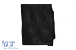 Specific rubber mats suitable for Iveco Eurocargo after 2015, 2-piece set, black color-image-6250249
