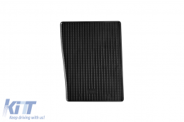 Specific rubber mats suitable for Iveco S-Way Standard after 2019, 2-piece set, black color-image-6250136