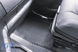 Specific rubber mats suitable for Iveco S-Way Standard after 2019, 2-piece set, black color-image-6250138
