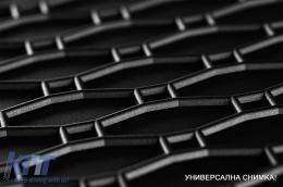 Specific rubber mats suitable for Iveco X-Way after 2019, 2-piece set, black color-image-6250190