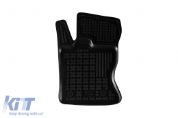 Specific rubber mats suitable for Jaguar F-Pace, Range Rover Velar after 2016, 4-piece set, black color-image-6216532