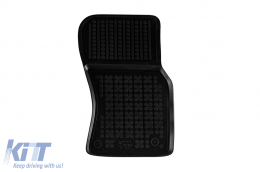 Specific rubber mats suitable for Jaguar F-Pace, Range Rover Velar after 2016, 4-piece set, black color-image-6216533