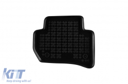 Specific rubber mats suitable for Jaguar F-Pace, Range Rover Velar after 2016, 4-piece set, black color-image-6216534