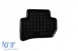 Specific rubber mats suitable for Jaguar F-Pace, Range Rover Velar after 2016, 4-piece set, black color-image-6216535