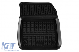 Specific rubber mats suitable for Jaguar I-Pace after 2018, 4-piece set, black color-image-6216840