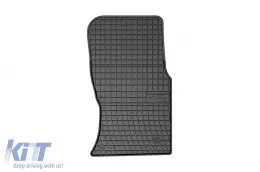 Specific rubber mats suitable for Jaguar XF after 2015, 4-piece set, black color-image-6230991