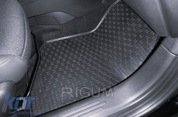 Specific rubber mats suitable for Jeep Avenger after 2023, 4-piece set, black color-image-6250231